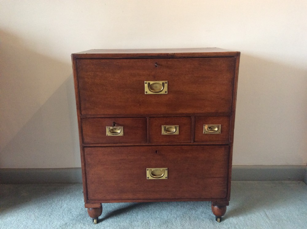 A small bedside campaign chest