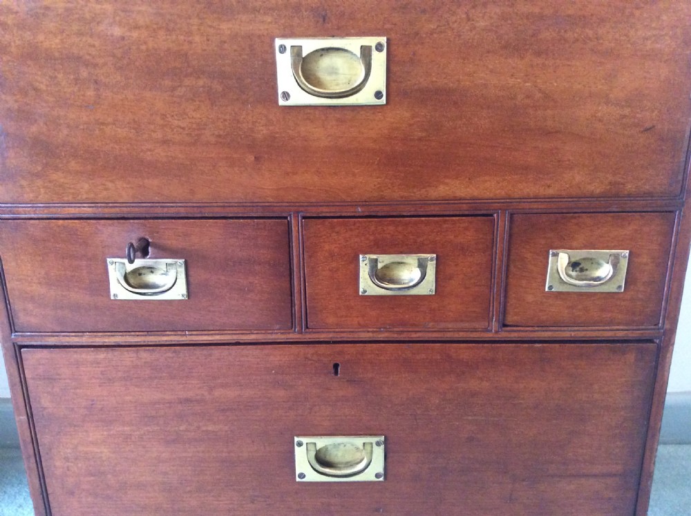 A small bedside campaign chest View III