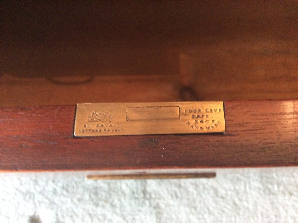 A small bedside campaign chest View V