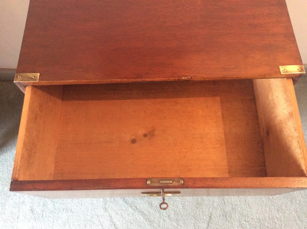 A small bedside campaign chest View XIV
