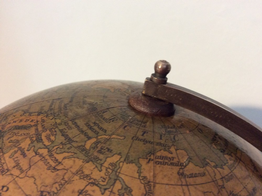 An 8'' Geographia terrestrial world globe View V