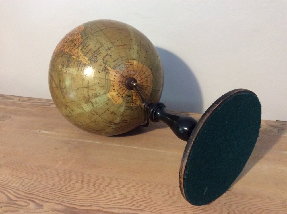 An 8'' Geographia terrestrial world globe View VIII