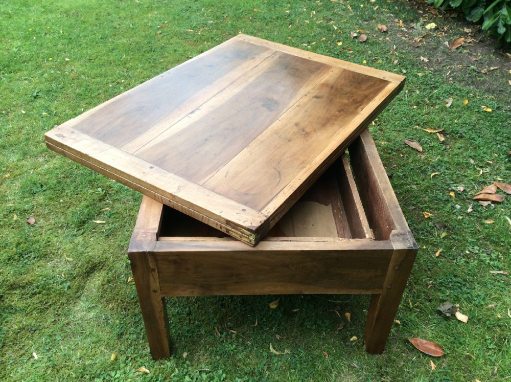 A large or small cherry coffee table View VII
