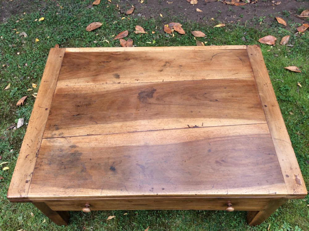 A large or small cherry coffee table View XII