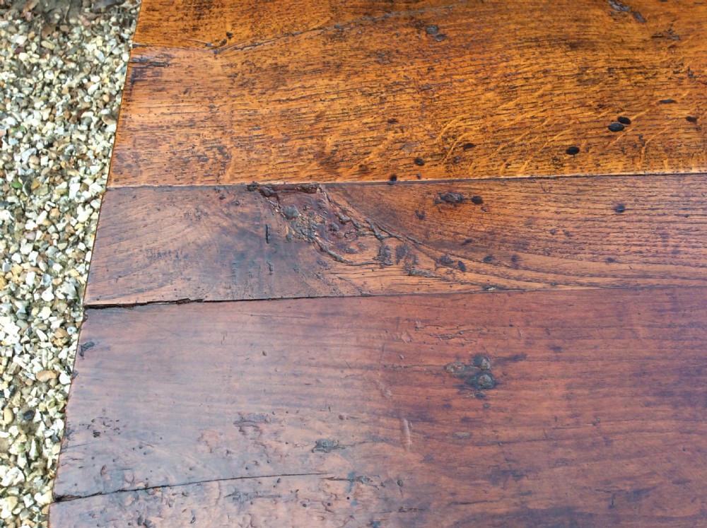 A superb French farmhouse table View VII