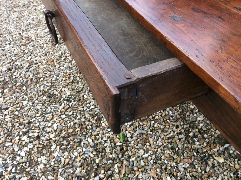 A superb French farmhouse table View XI