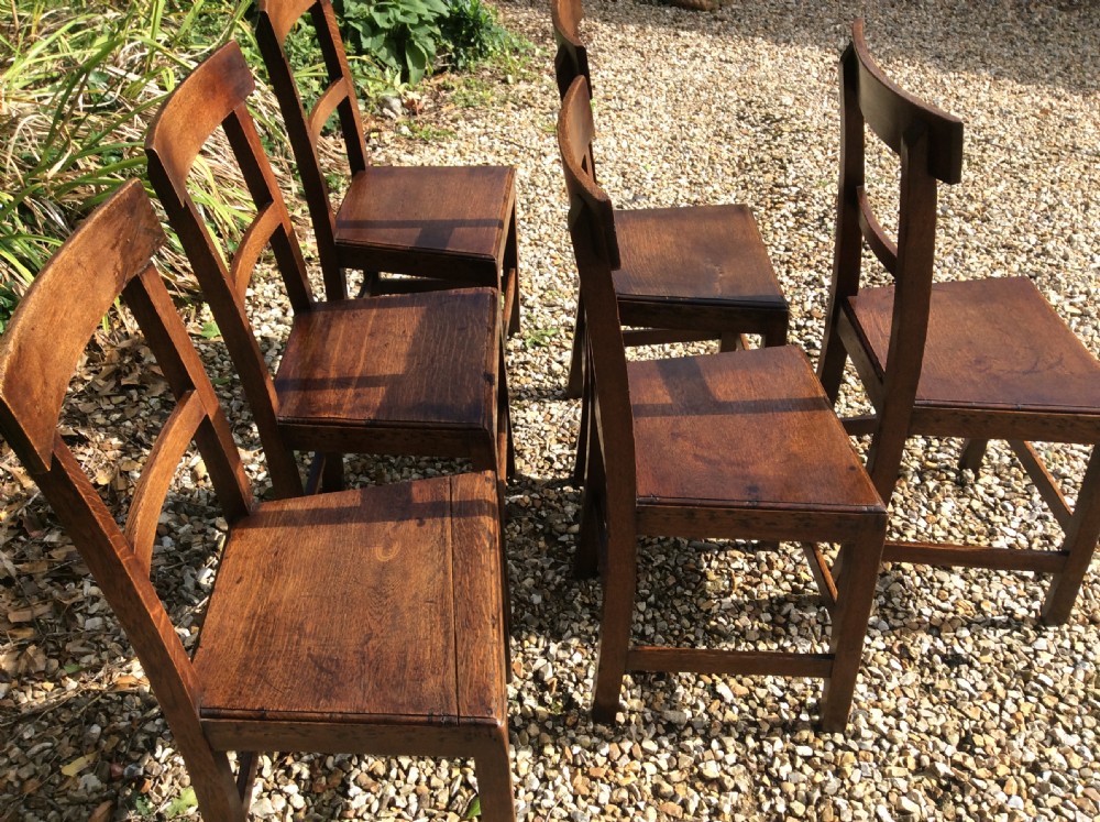 A set of six French country chairs View VI