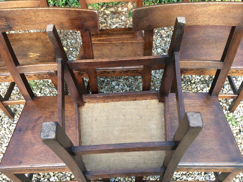 A set of six French country chairs View X