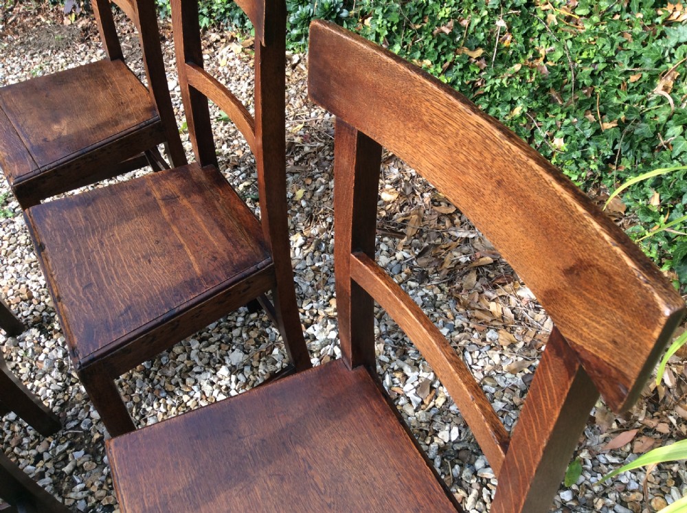 A set of six French country chairs View XIV