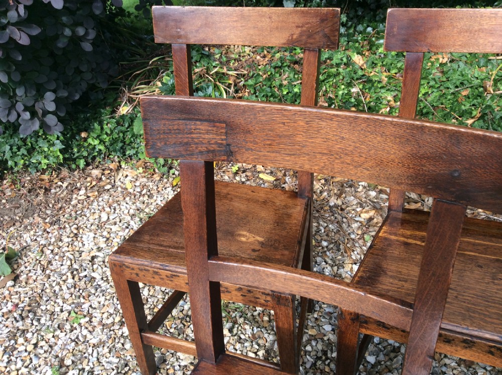 A set of six French country chairs View XVI