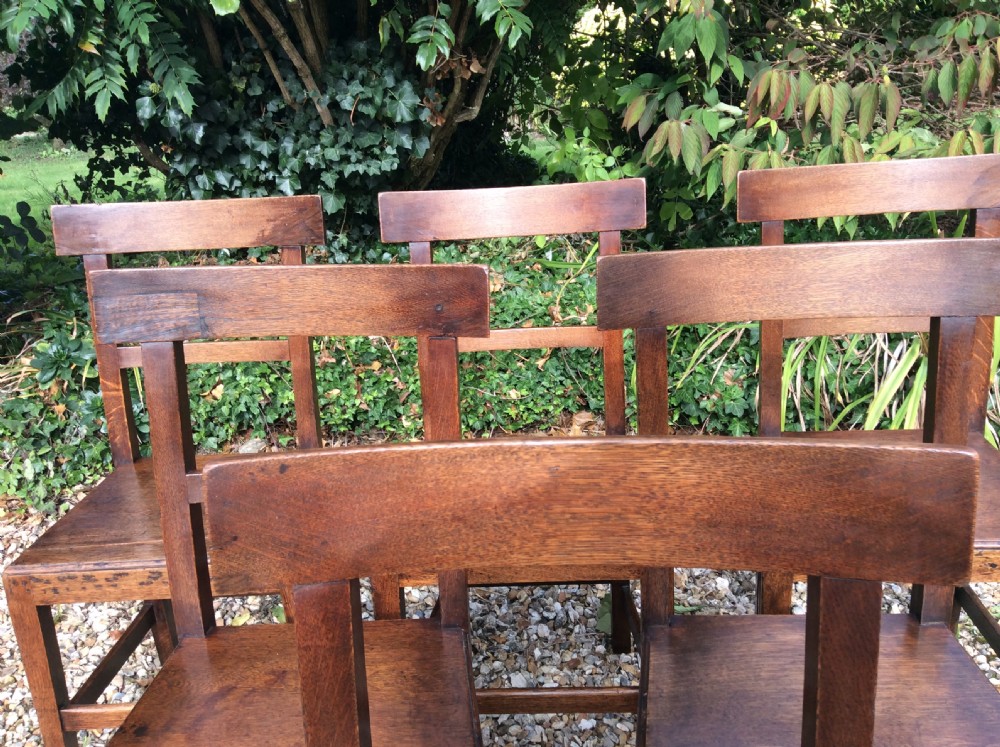 A set of six French country chairs View XVII