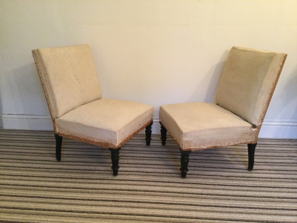 A pair of French side chairs View II