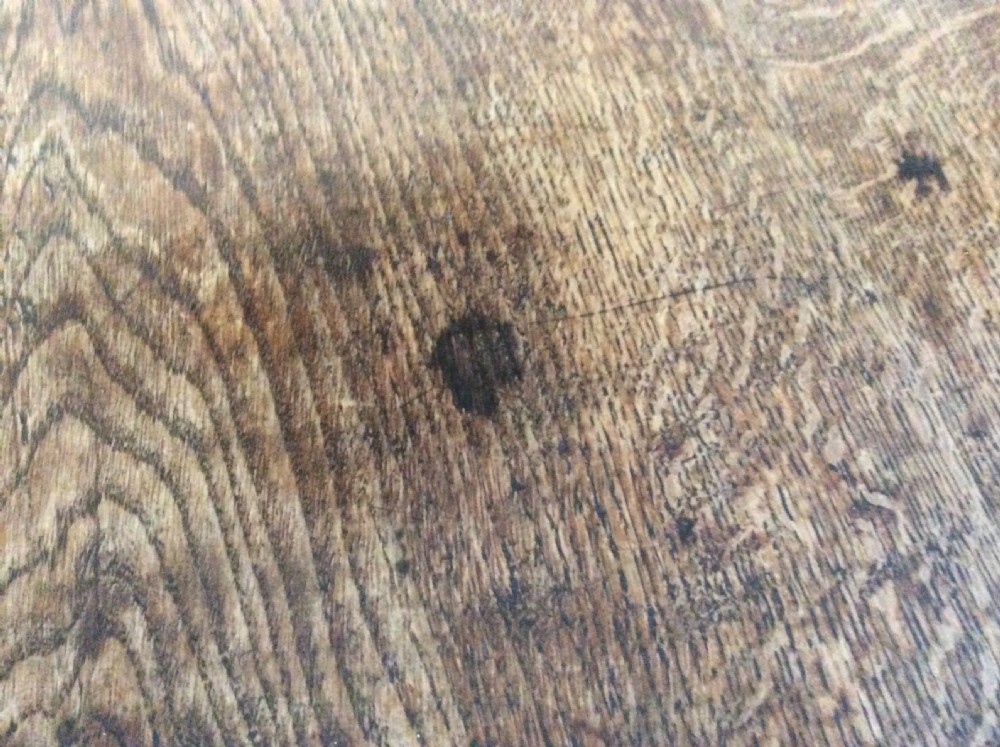 A Georgian oak and elm tilt top tripod table View VIII