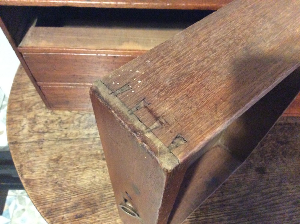 A 19thC desk top bank of drawers View XIII