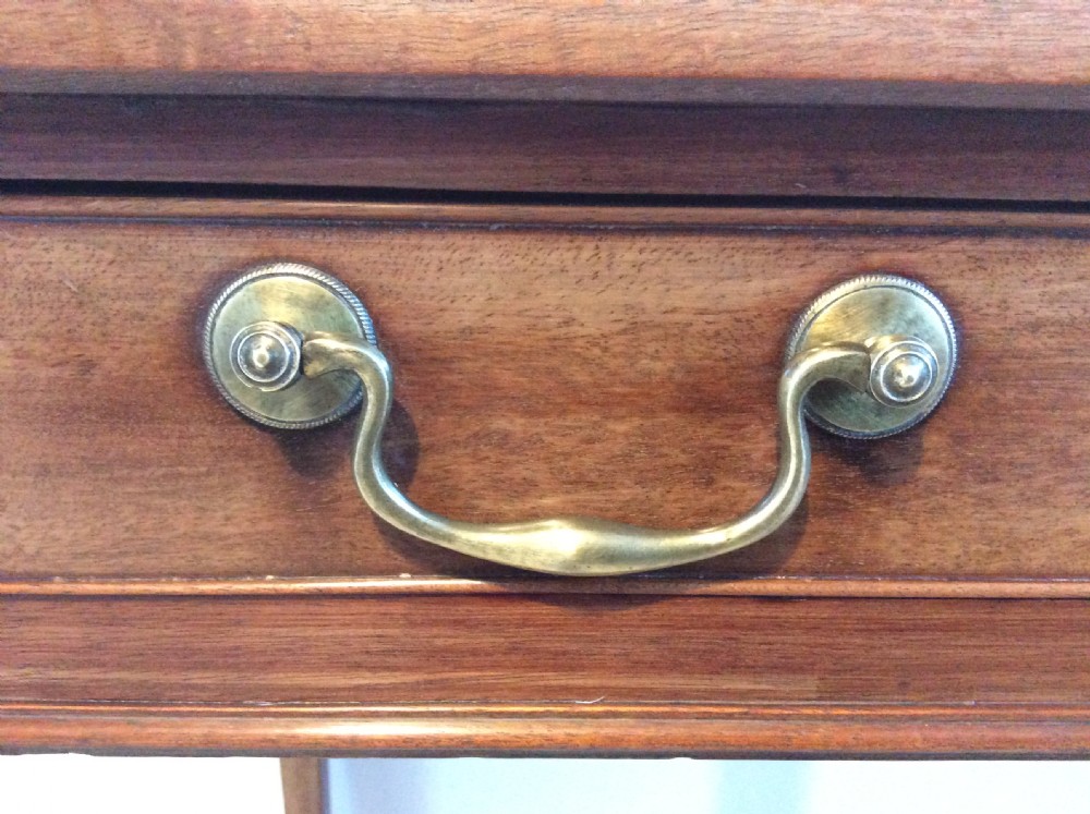 A late Georgian mahogany side table View III