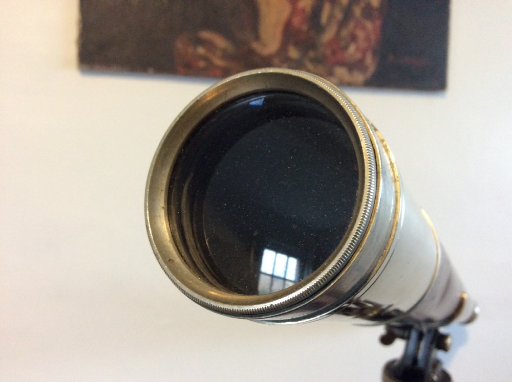 A WW1 Ross London military telescope on stand View IV