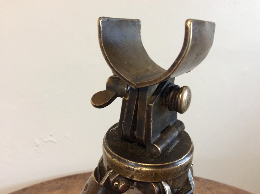 A WW1 Ross London military telescope on stand View VII