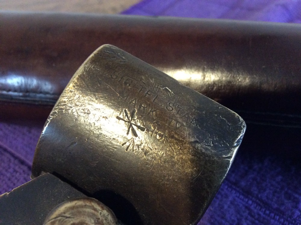 A WW1 Ross London military telescope on stand View X