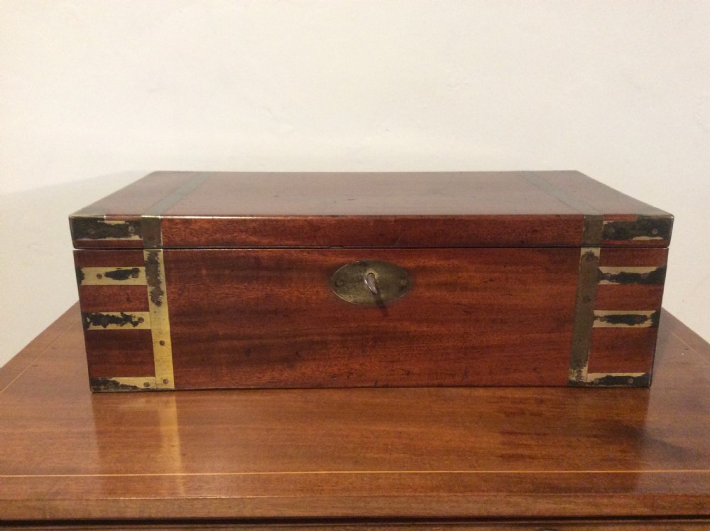 A 19thC campaign writing slope