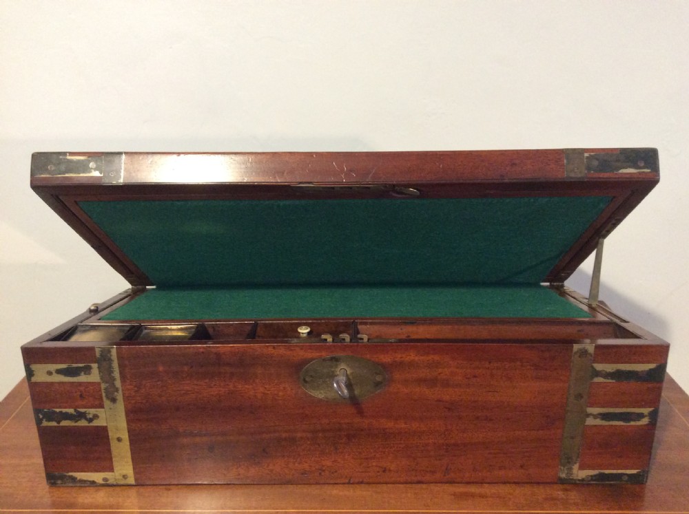 A 19thC campaign writing slope View III