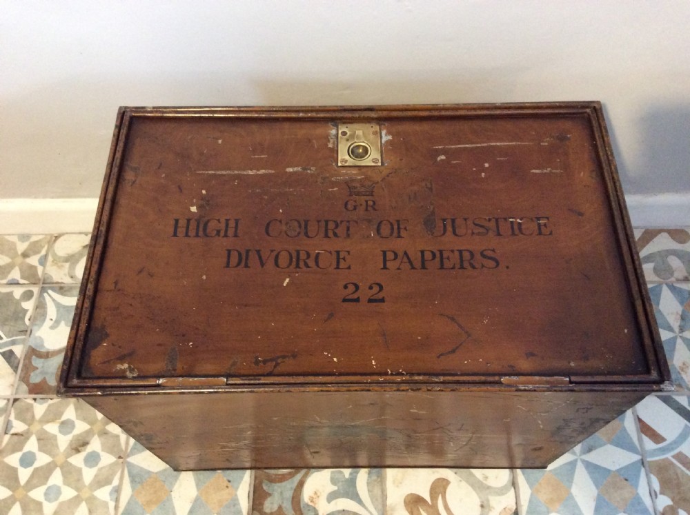 A toleware bedside trunk View II
