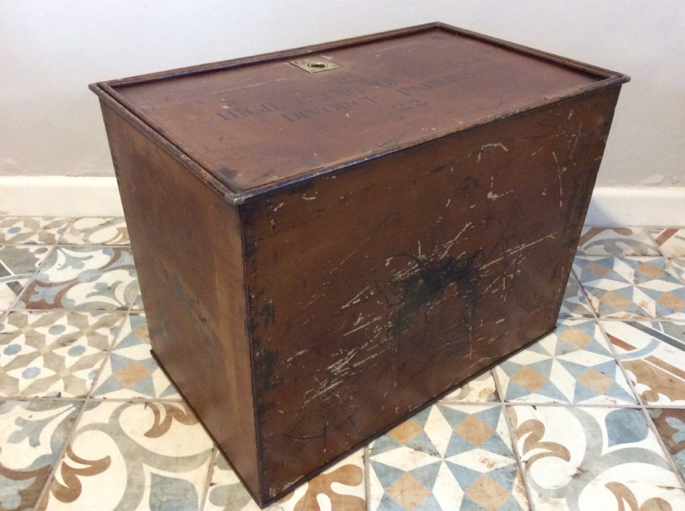 A toleware bedside trunk View IV