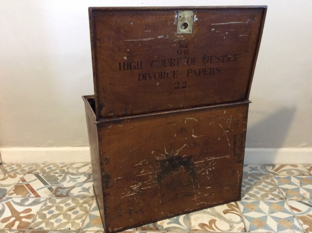 A toleware bedside trunk View V
