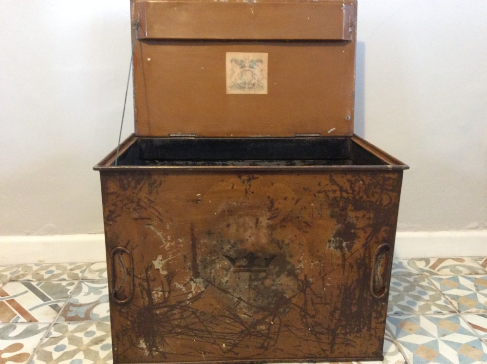 A toleware bedside trunk View VI