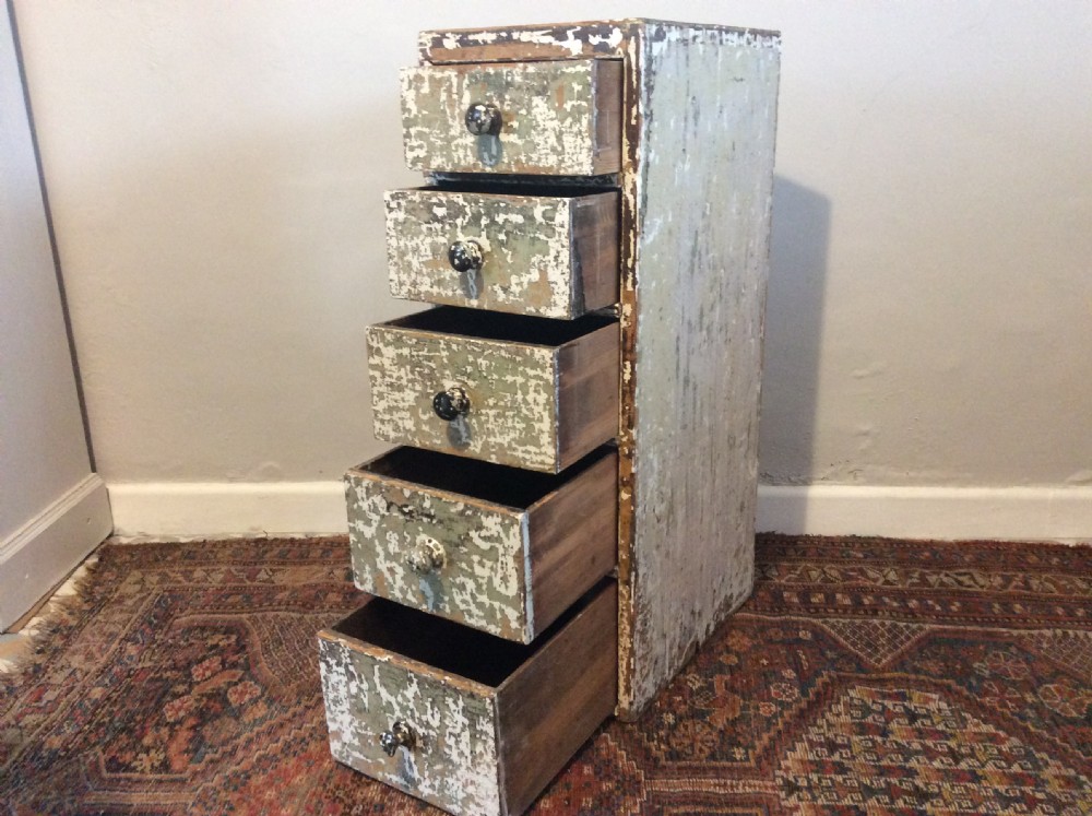 A Victorian bank of drawers View III