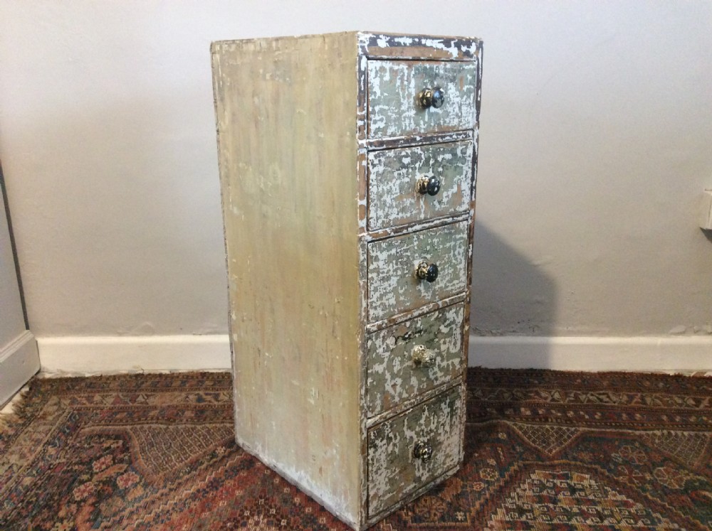 A Victorian bank of drawers View VI