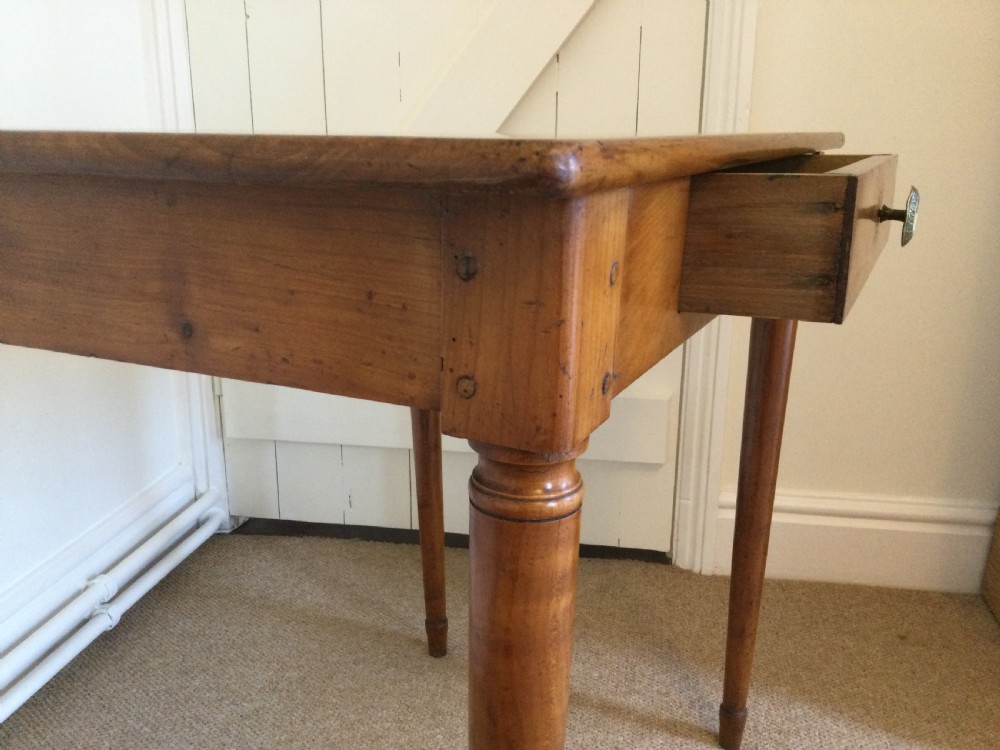 A French cherry wood side table View IV