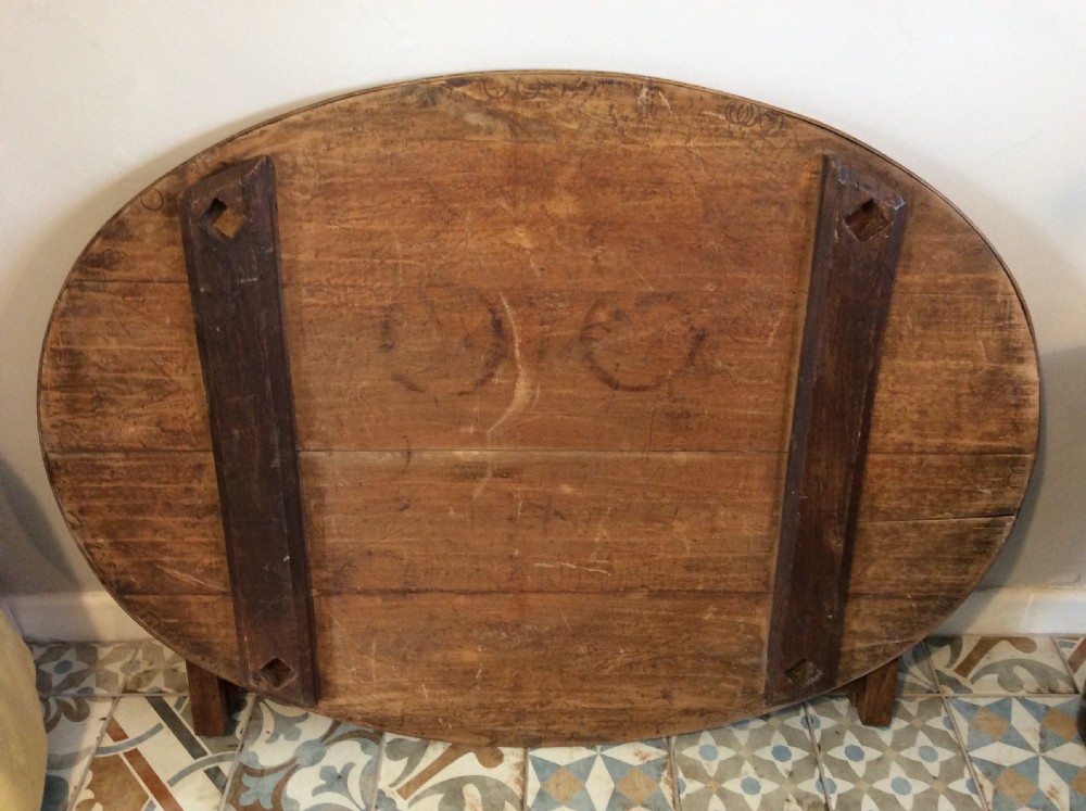 A 1.2m wide French oval coffee table View VI