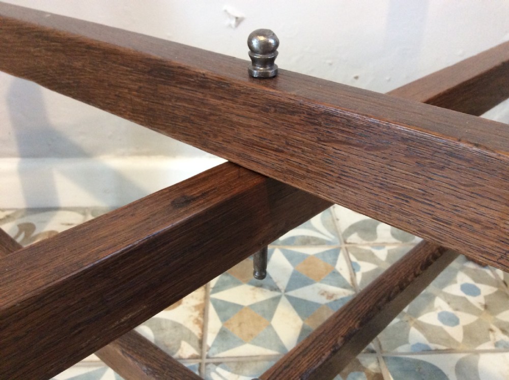 A 1.2m wide French oval coffee table View IX