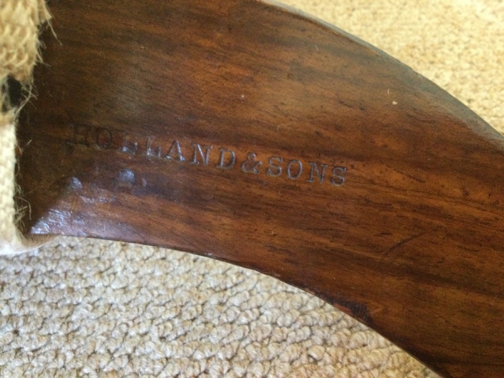 A Holland & Sons slipper side chair View II