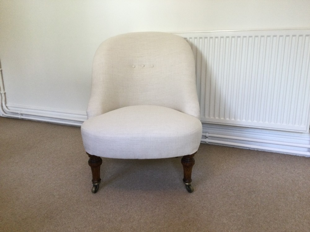 A Holland & Sons slipper side chair View III