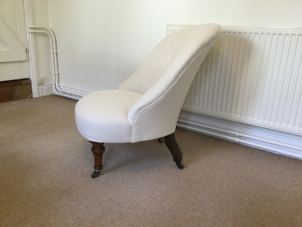 A Holland & Sons slipper side chair View IV