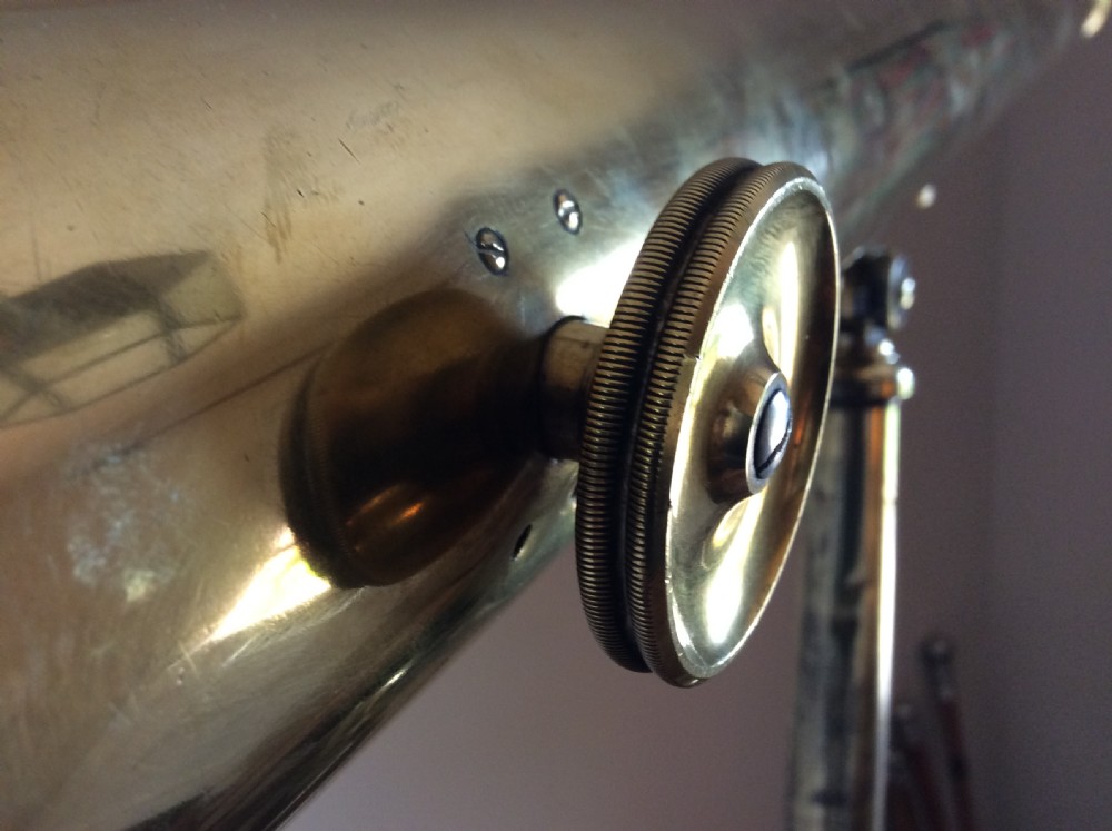 A large brass observation telescope View VI