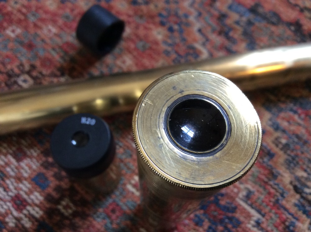 A large brass observation telescope View XIV