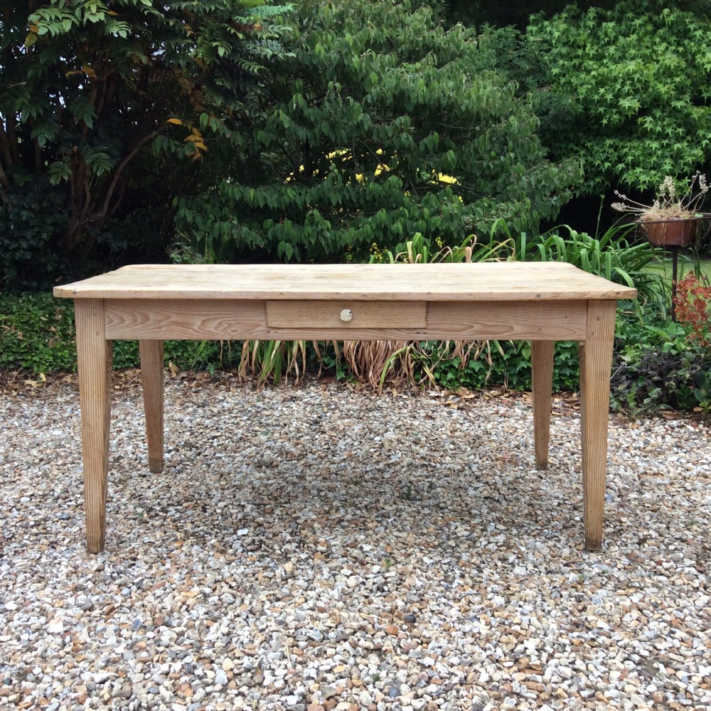 A French farmhouse kitchen table