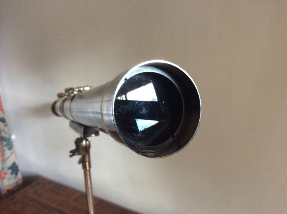 An Art Deco period table telescope. View V