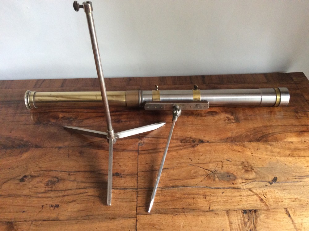 An Art Deco period table telescope. View VIII