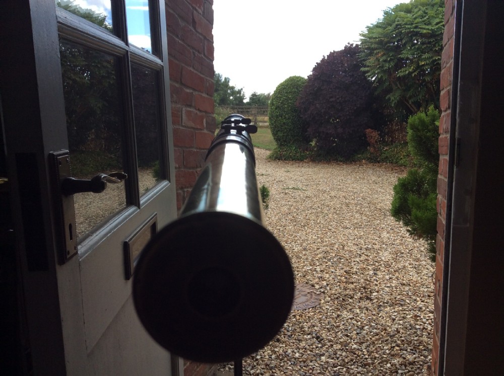 An Art Deco period table telescope. View XI