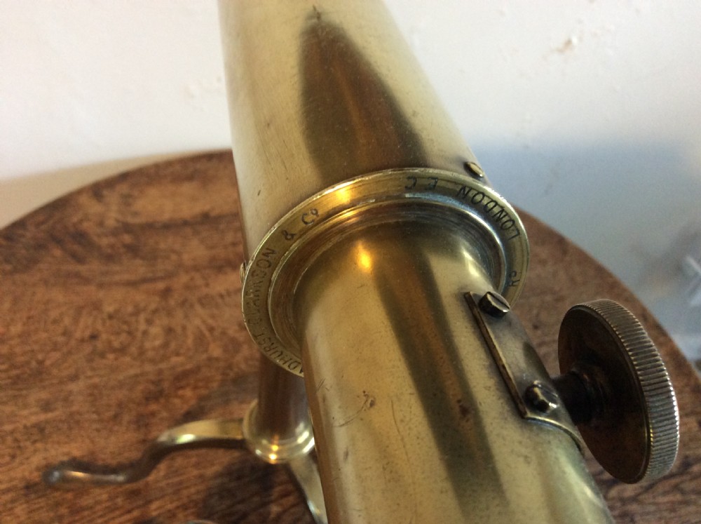 A Broadhurst Clarkson of London library telescope View II