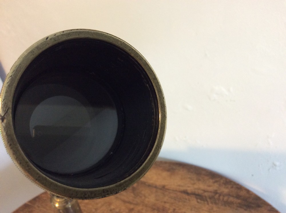 A Broadhurst Clarkson of London library telescope View V