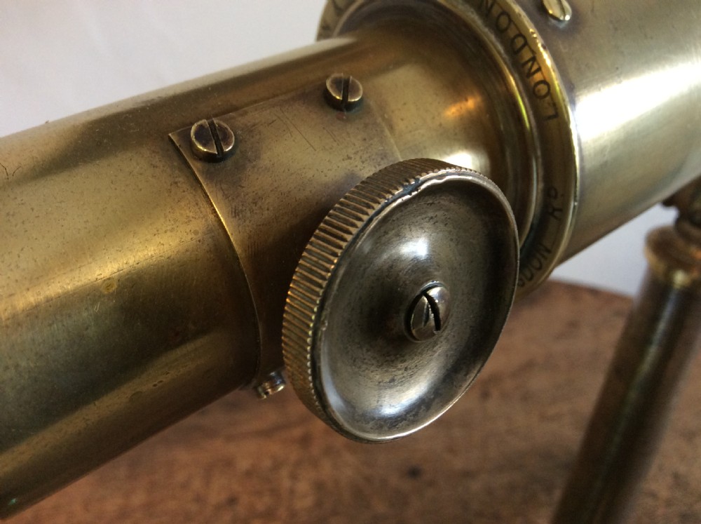 A Broadhurst Clarkson of London library telescope View VIII