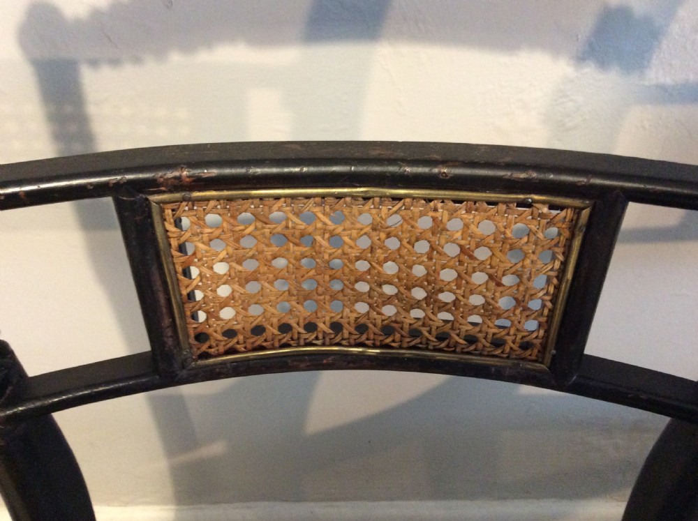 A pair of Regency hall chairs View VII