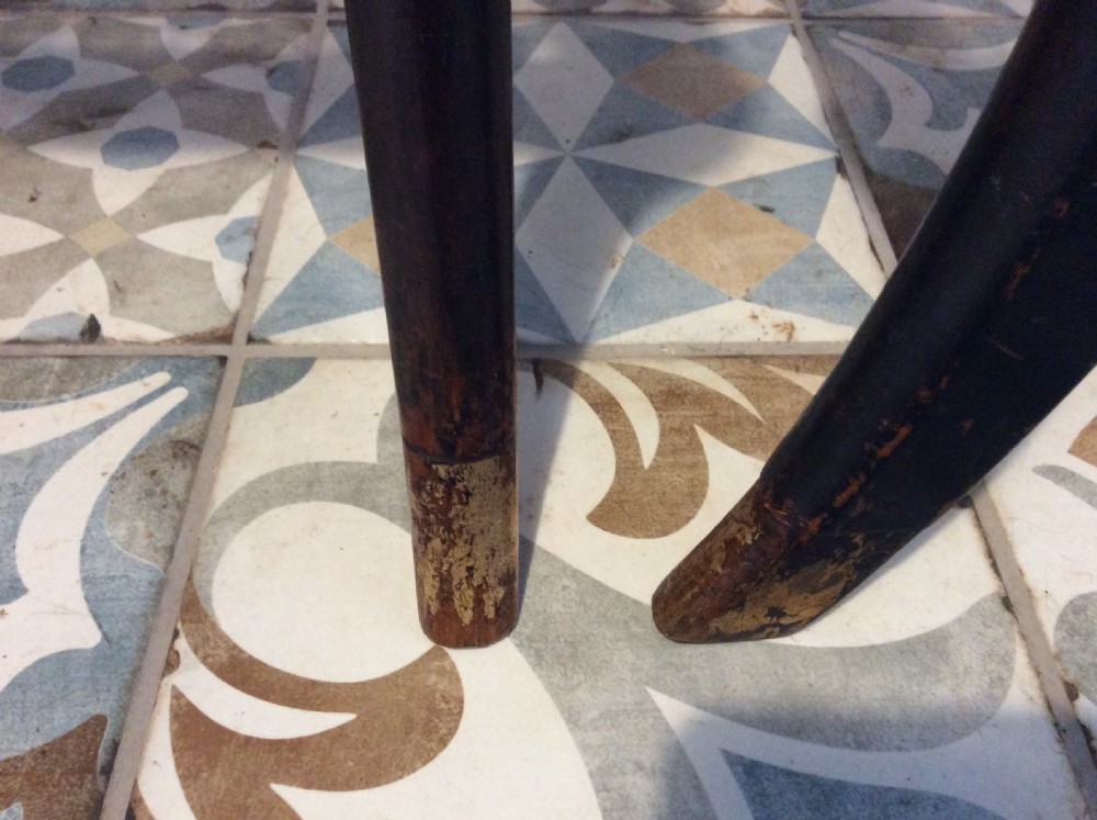 A pair of Regency hall chairs View XI