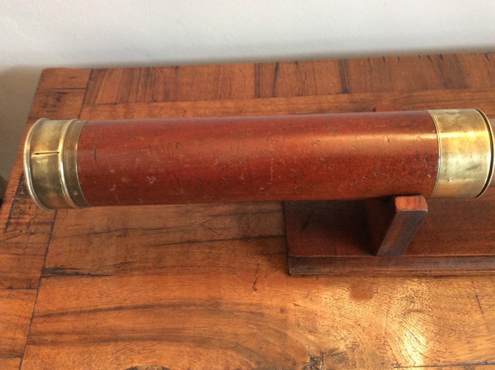 A 19thC  London made mid sized telescope. View III