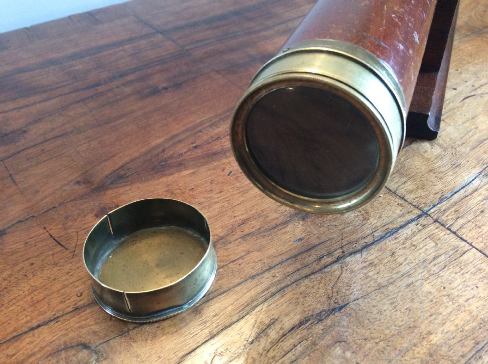 A 19thC  London made mid sized telescope. View IV