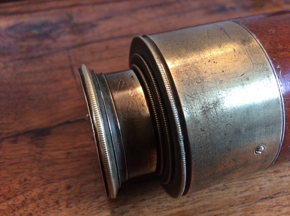A 19thC  London made mid sized telescope. View VII